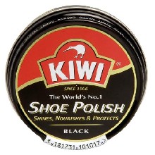 Kiwi-krém na obuv černý, 50ml