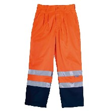 Kalhoty PATROL pas, oranžové